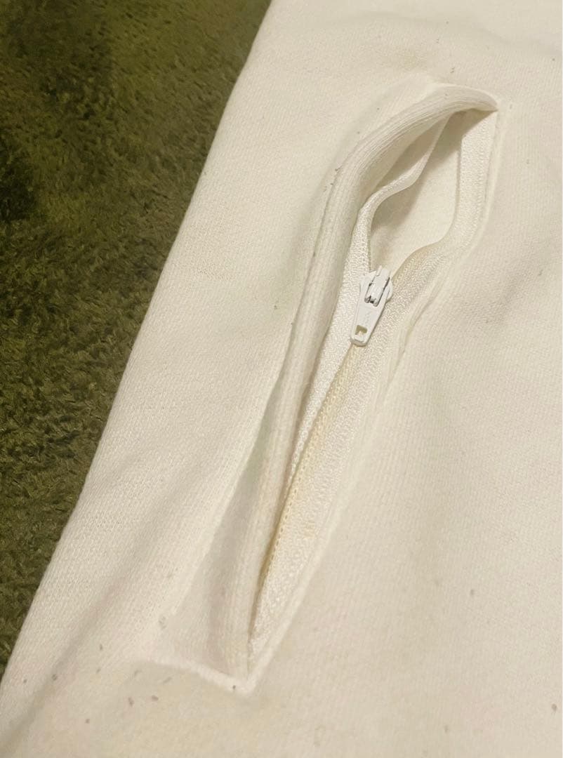 も*ー様 THE NOROTH FACE ホワイト　ジップパーカー