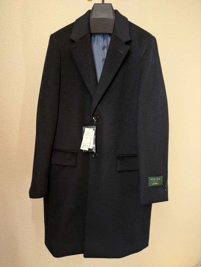 未使用　グリーンレーベルリラクシング　ショートビーバー　チェスターコート　M