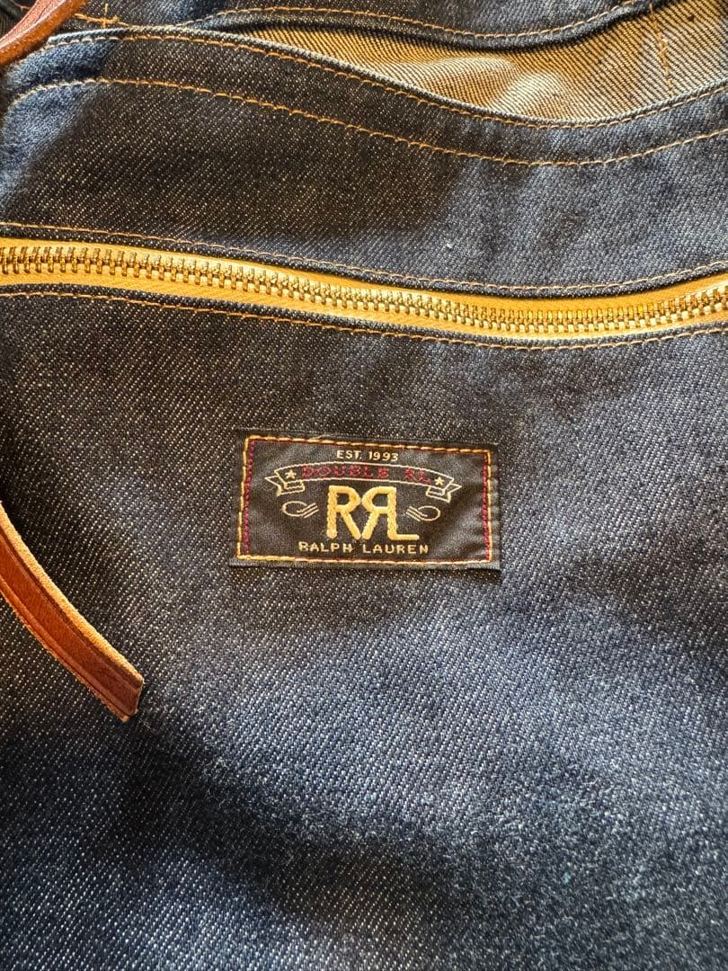 DOUBLE RL デニムトートバッグ