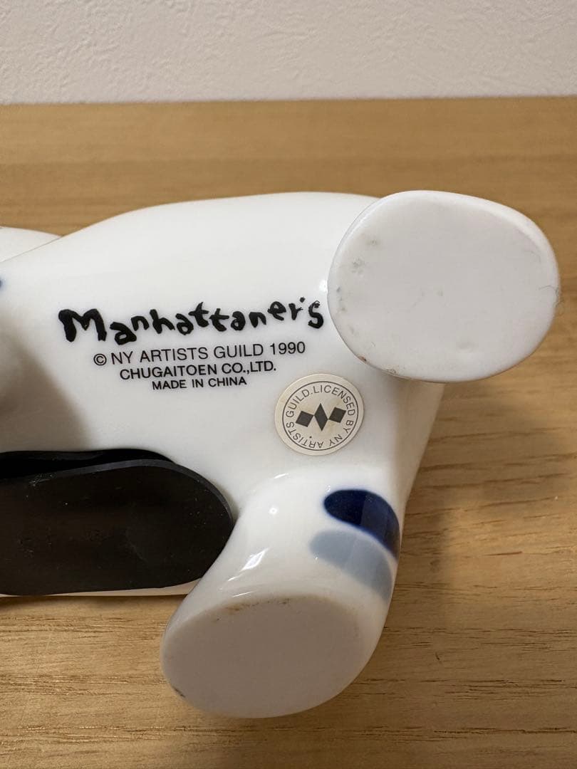 マンハッタナーズ★貯金箱 陶器