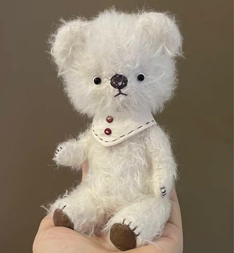 白熊ベイビー テディベア アーティストベア 海外作家様 ハンドメイド