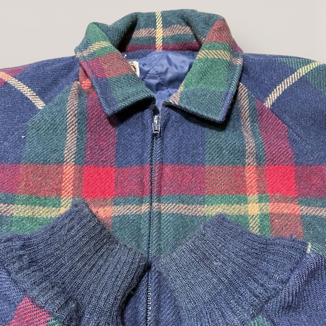 70s-80s PENDLETON ウールドリズラージャケットUSA製 白タグ