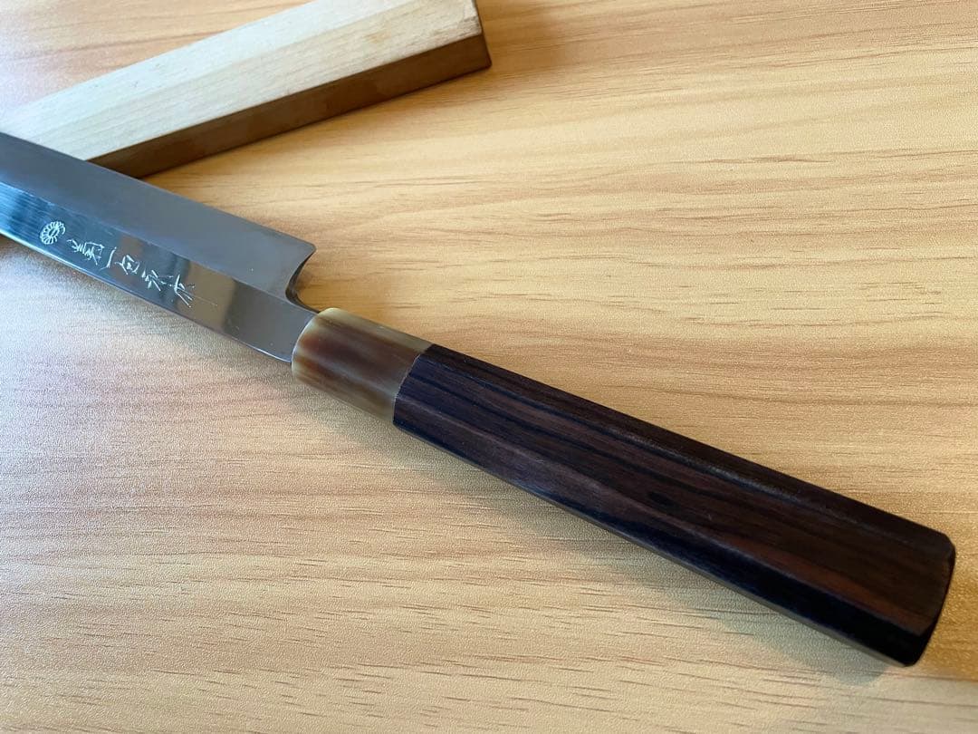 青鋼水本焼　菊一文珠四郎包永　柳葉　尺300