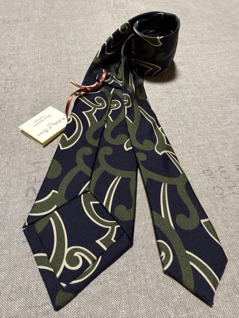 【新品】Holliday & Brown／アーカイブモチーフ／ネイビー／カーキ