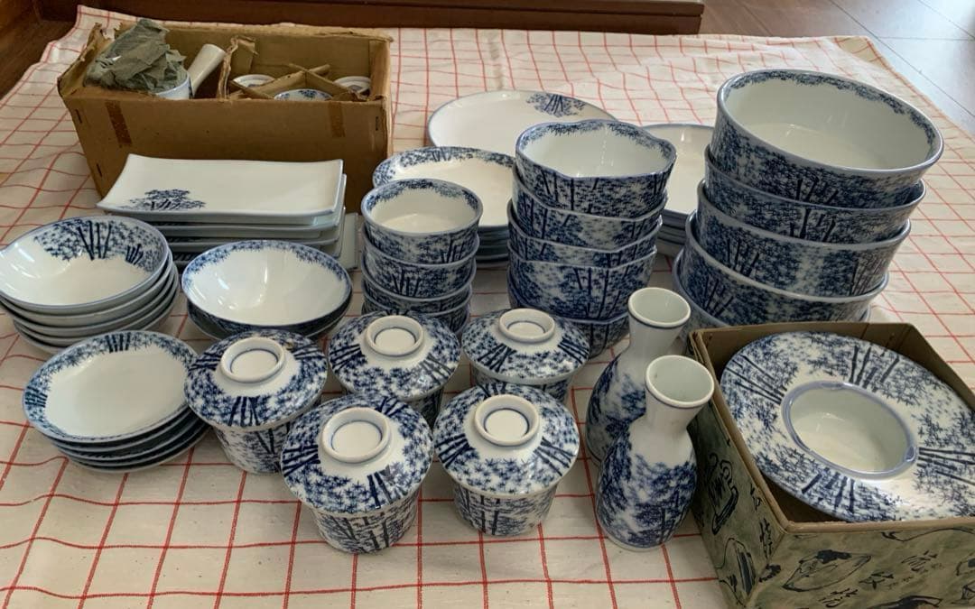 有田焼　水吉陶園　若竹食器セット② 57個他