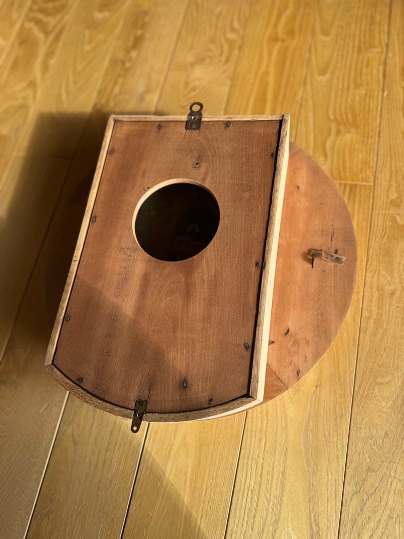 丸型掛け時計 ビンテージ、古道具