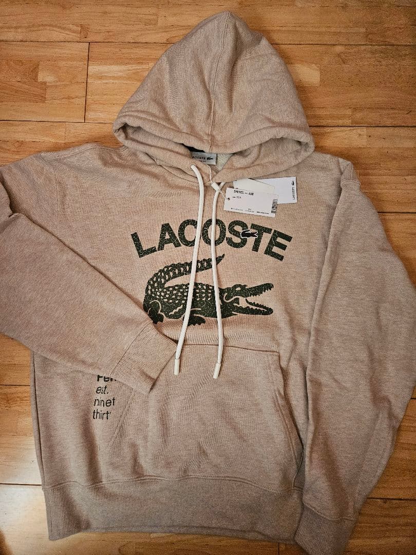 LACOSTE　新品パーカーsize03