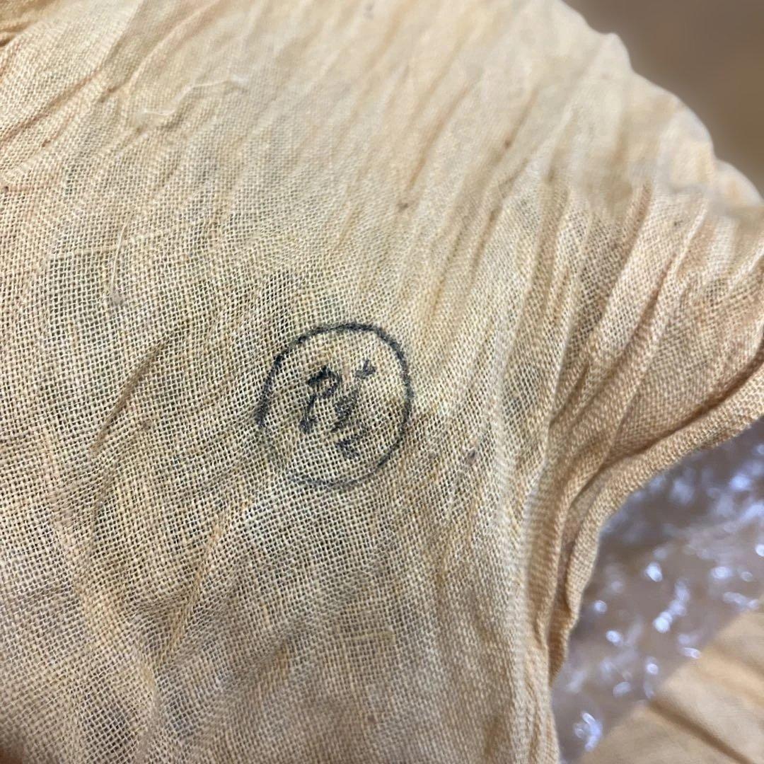 ⑭萩焼 蓋茶碗 一対 晴山 作 共箱 共布 茶道具 直径11cm