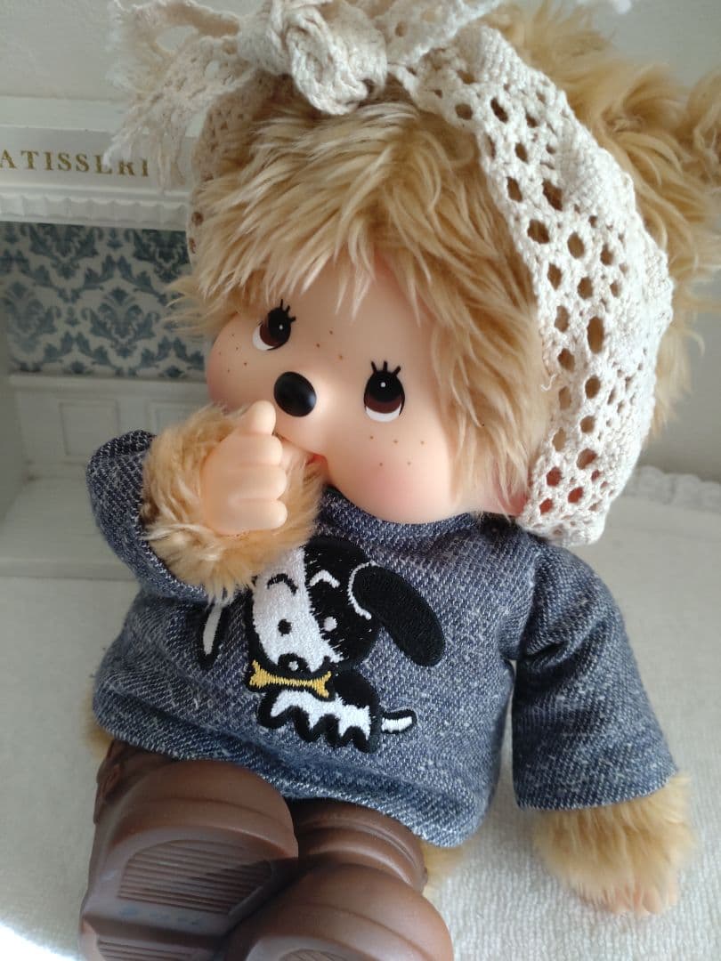 東京トガリ　モンチッチМ　ほのぼのわんこのトップス