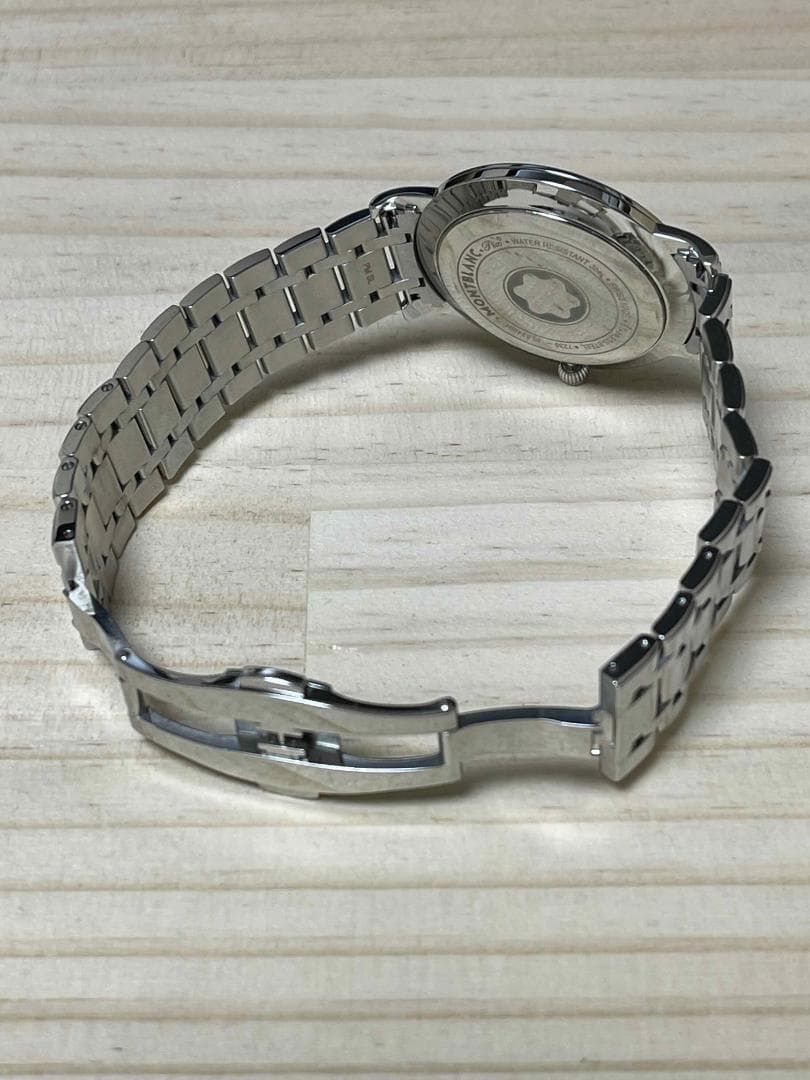 【極美品】モンブラン スター クラシック デイト 電池交換済 メンズ 時計