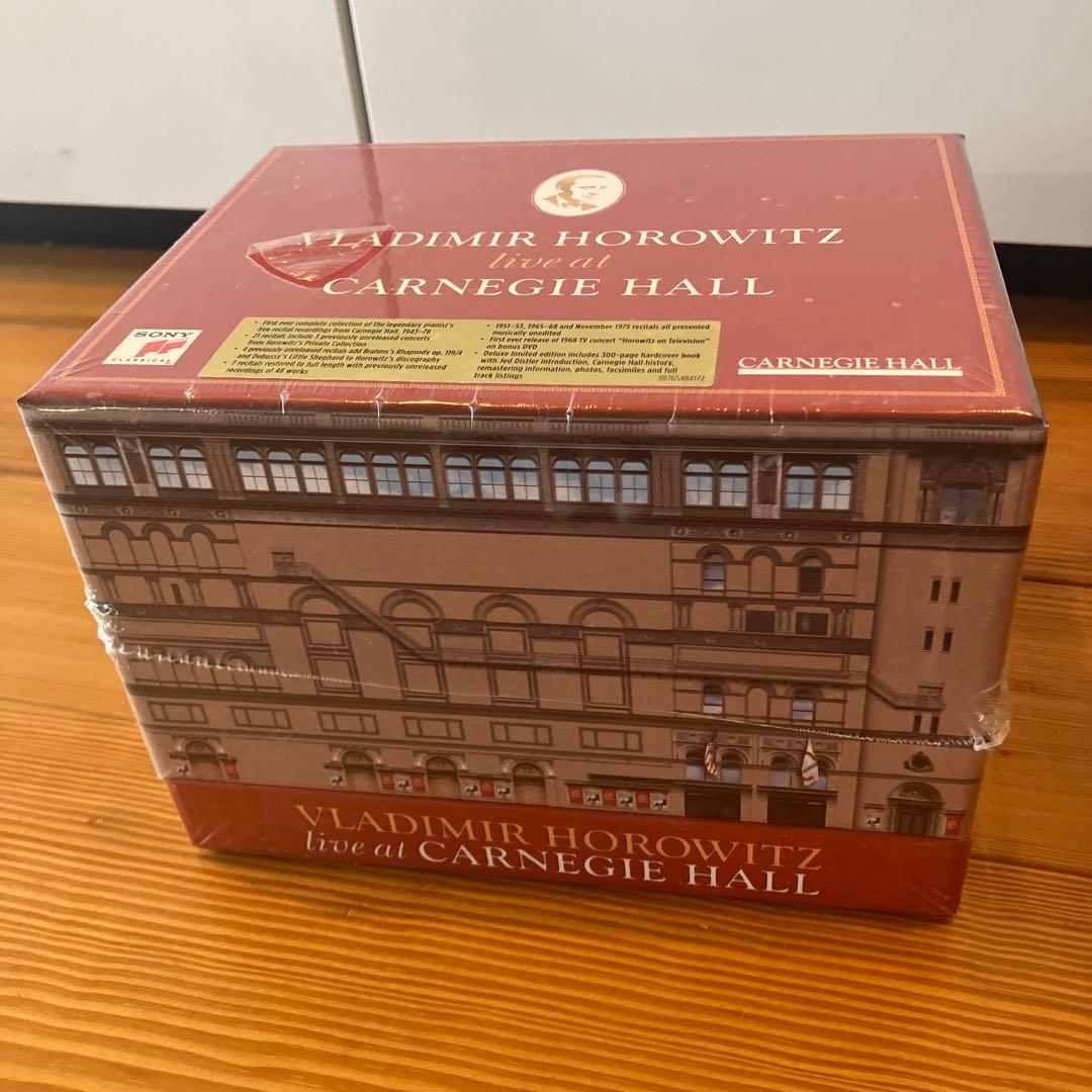 【新品未開封】ホロヴィッツ ライヴ・アット・カーネギーホール(41CD＋DVD)