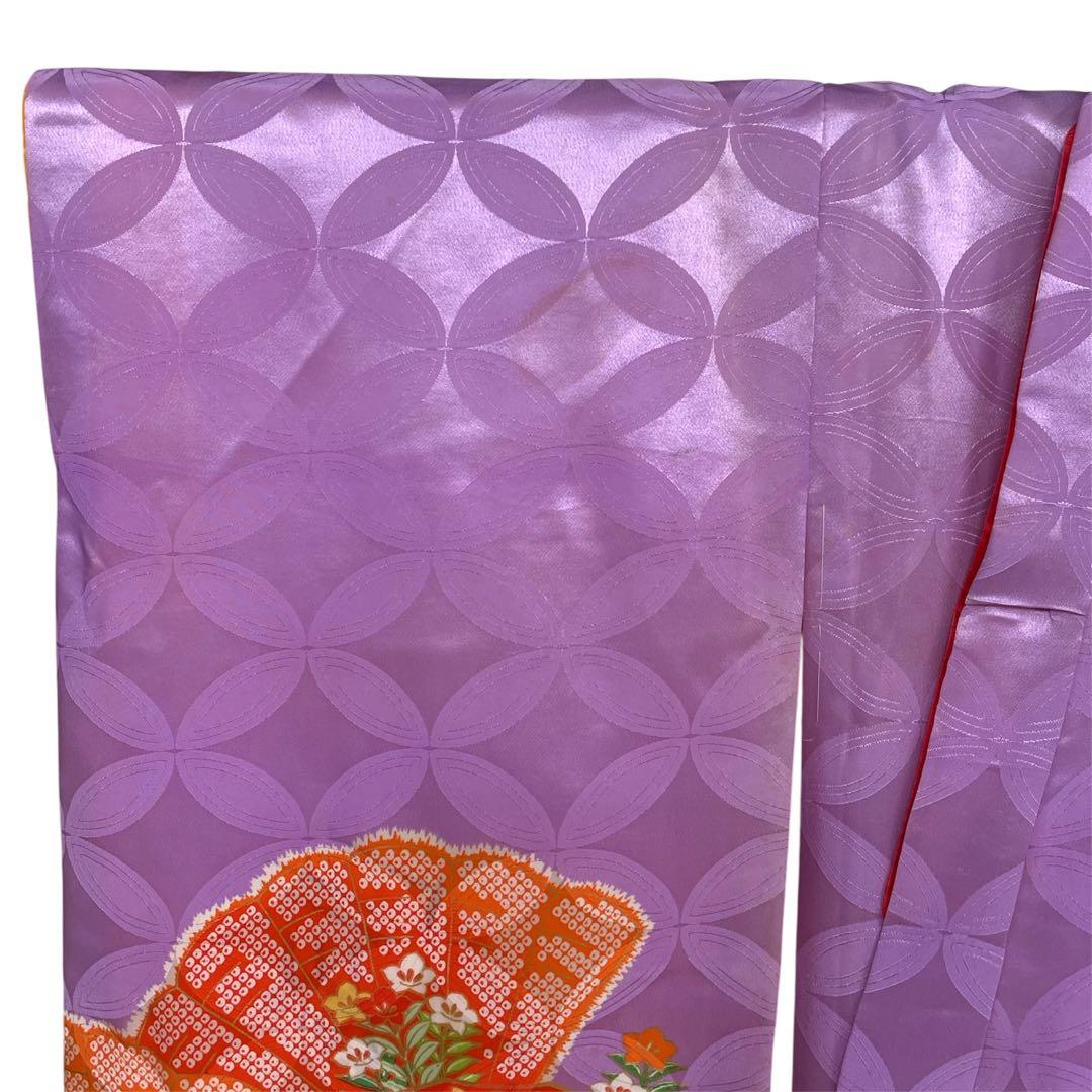 ◎mk-3309　女児　七五三　着物・襦袢セット　3才　　1-30