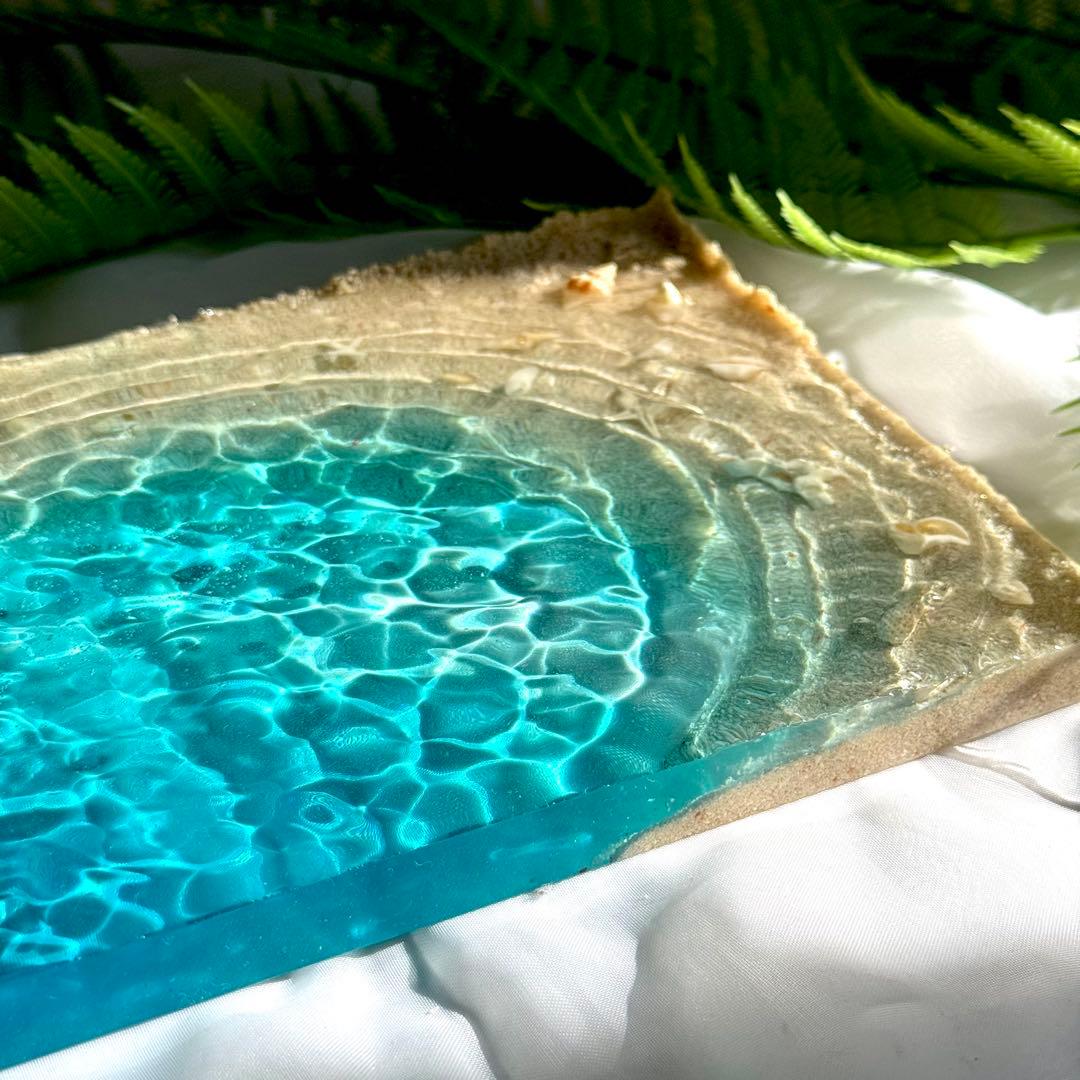 インテリア雑貨　オーシャンアート　海の置き物　貝殻　珊瑚　沖縄