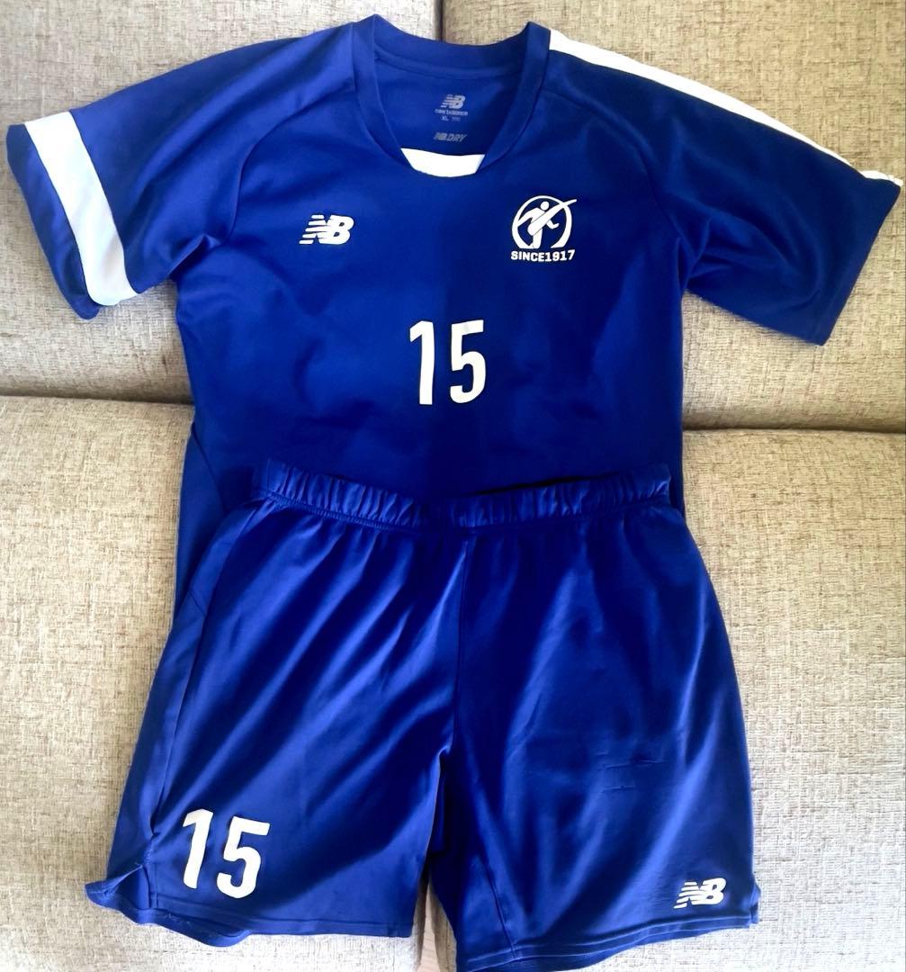 ジ*ー様 【限定✨】高校サッカー選抜 ユニフォーム 上下 背番号15