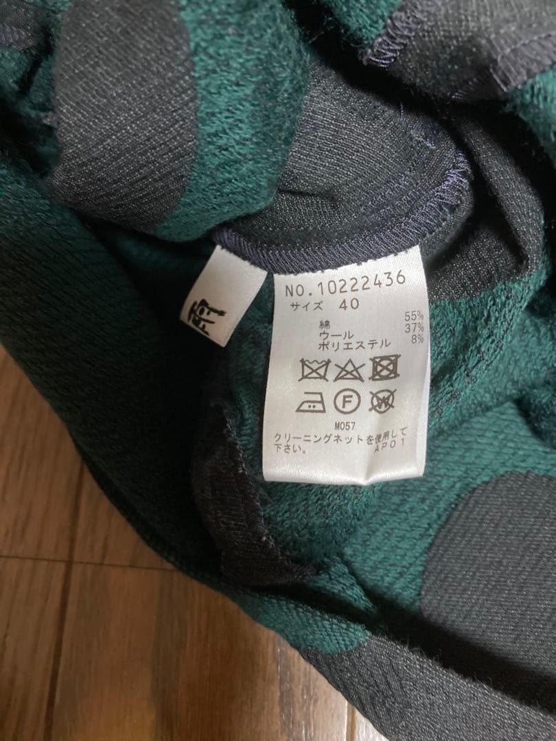 センソユニコ慈雨ワンピース　チュニック　フード　ドット