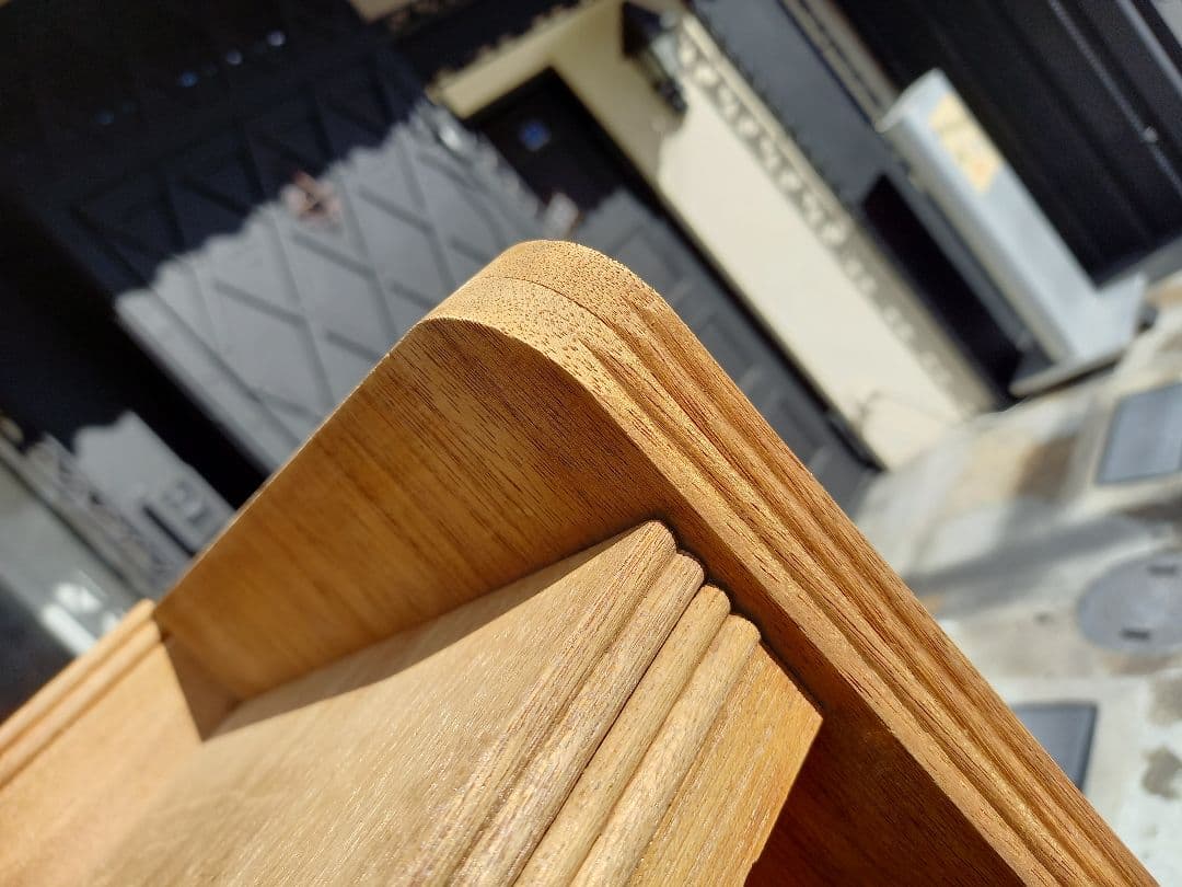 ヴィンテージ　大型　オープン　シェルフ　ディスプレイ　ウッド　ラック　飾り棚