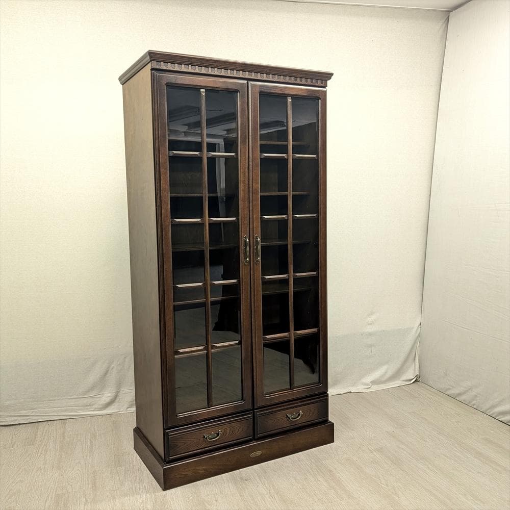 美品　アトランタ　本棚　本箱　書棚　ブックシェルフ　キャビネット　飾り棚　書斎