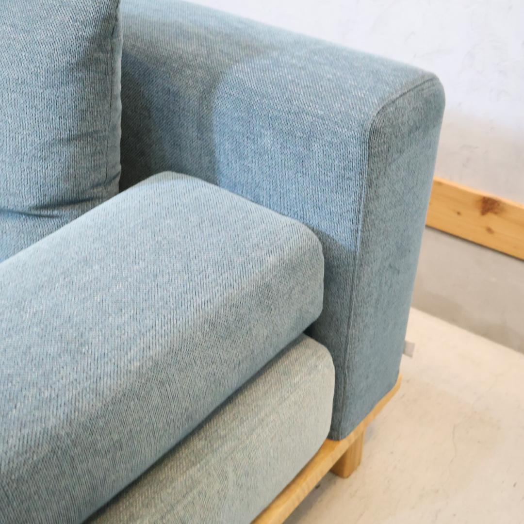 SIEVE レクト オーク無垢材 カウチソファ ユニットソファ 3人掛けソファ