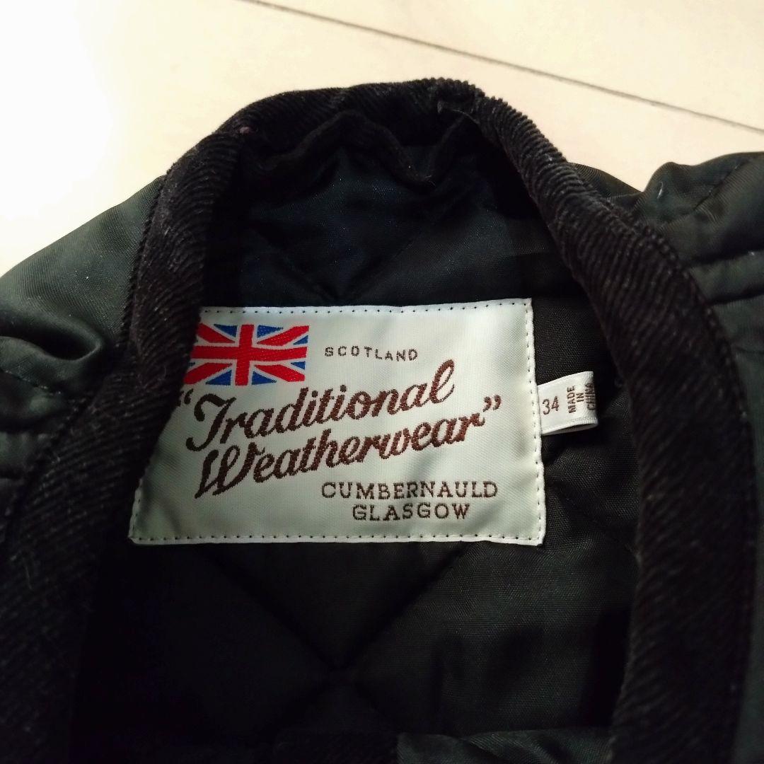 Traditional Weatherwear キルティング コート ブラック