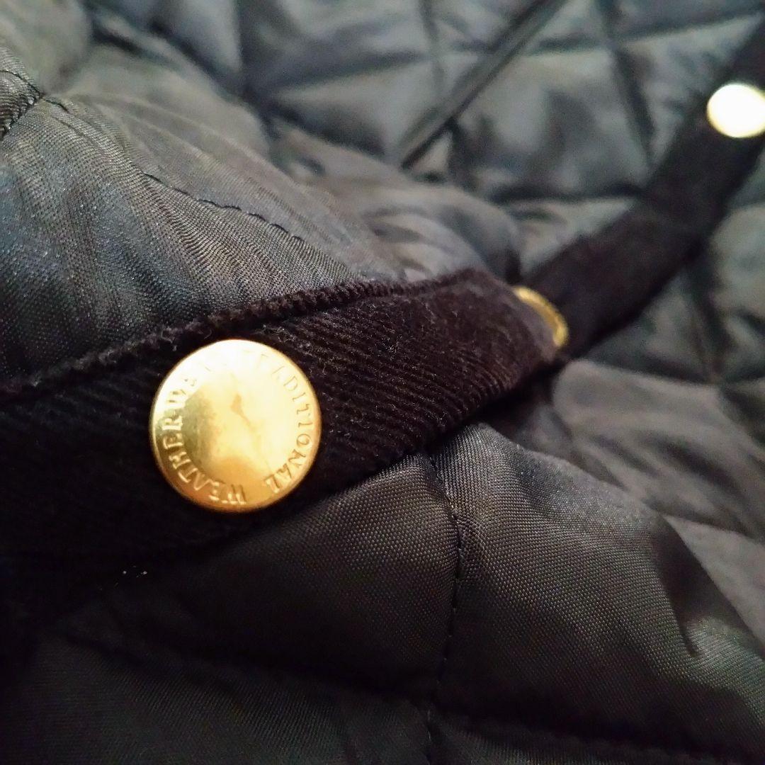 Traditional Weatherwear キルティング コート ブラック