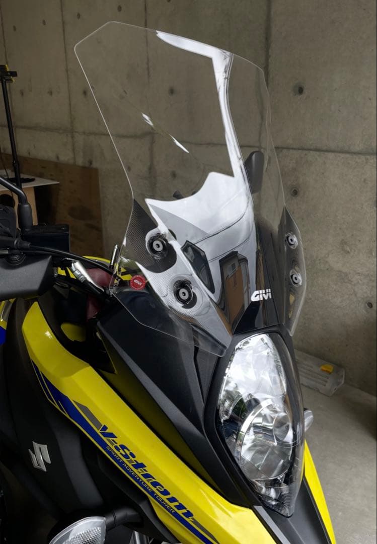 Vストローム650(2017〜) GIVI D3112ST ロングスクリーン