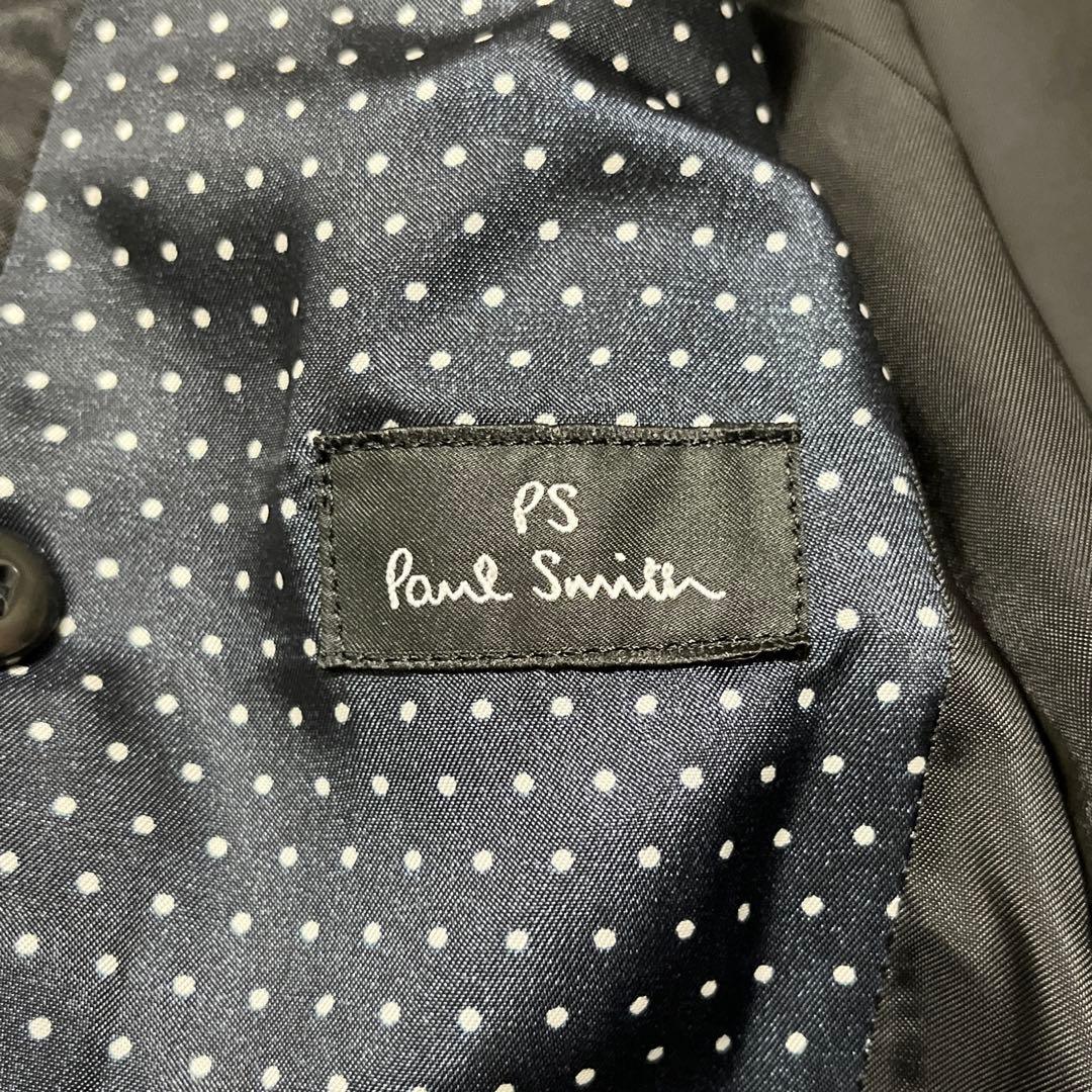 美品✨️ Paul Smith チェスターコート ドット ウール ブラック