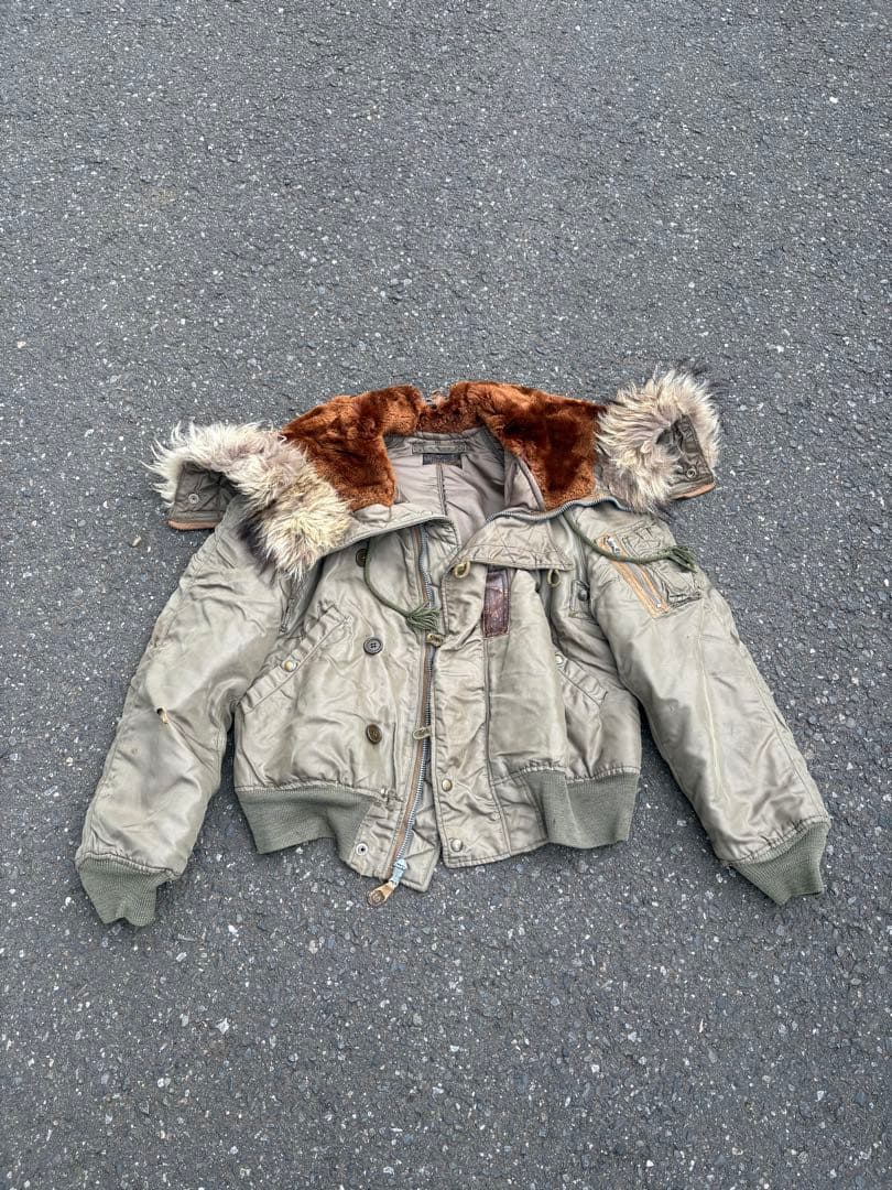 40s N2 フライトジャケットN-2 N3 N2B N2A ヴィンテージ