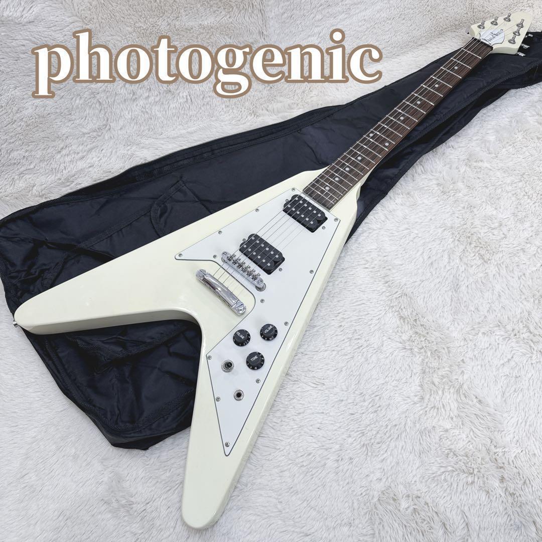 photogenic フライングV フォトジェニック ソフトケース ホワイト