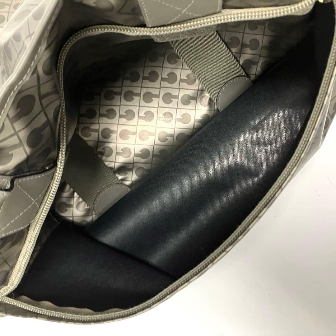 大人気☆ゲラルディーニ☆ボストンバッグ☆ソフティ☆2way☆男女兼用☆グレー！