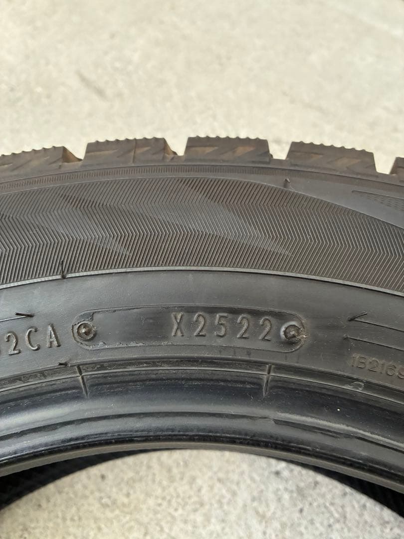 送料込み185/60r15ダンロップ　ウィンターマックス4本バリ山