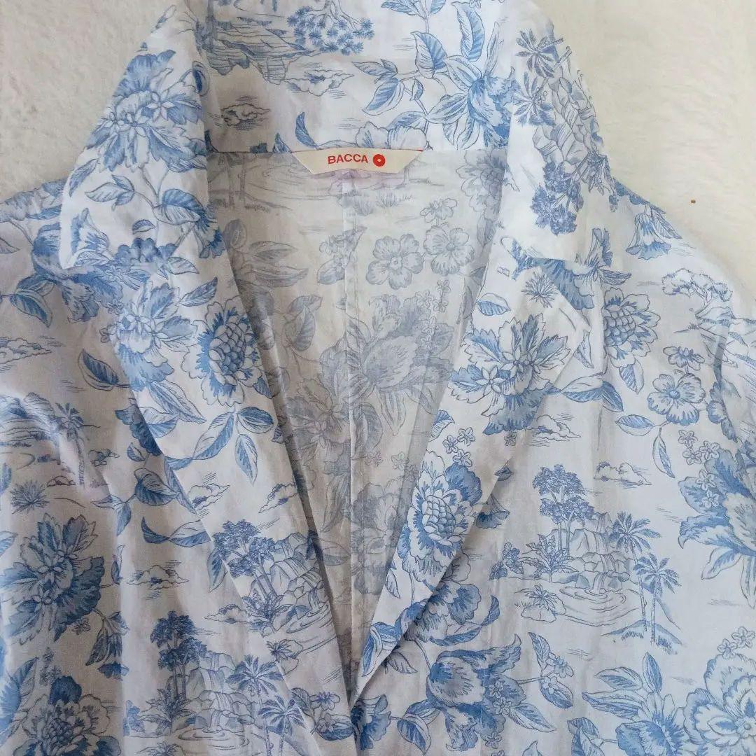 美品　BACCA サマーリバティ コットンコンビネゾン