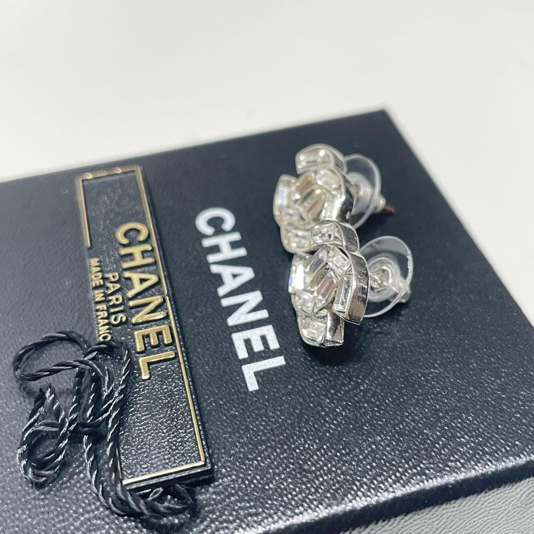 む*ょ様 01年　CHANEL ココマーク　クリスタルピアス