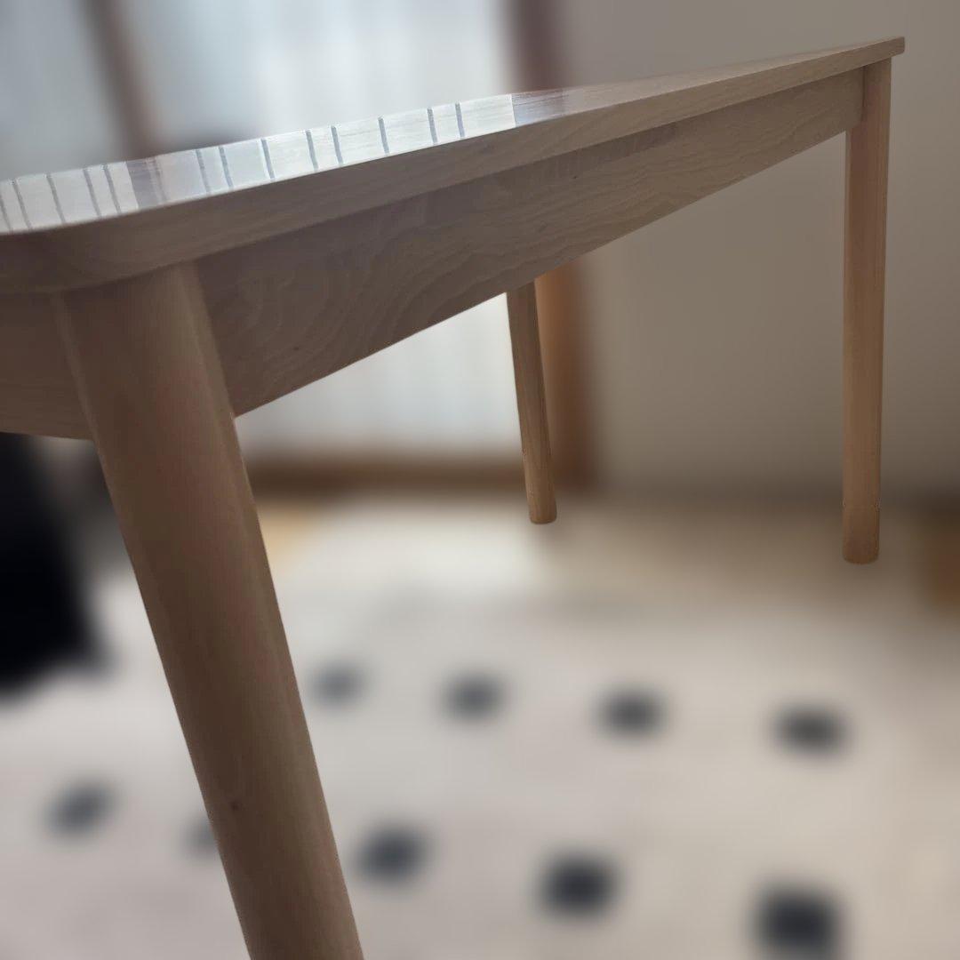 無印良品　ブナ材デスク 学習机 幅１２０ｃｍ