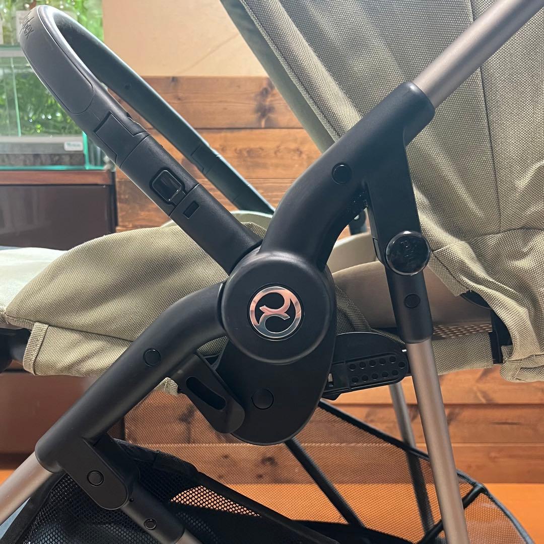 【取扱説明書/おまけ付】Cybex MELIO 2021年　ベージュ　ベビーカー