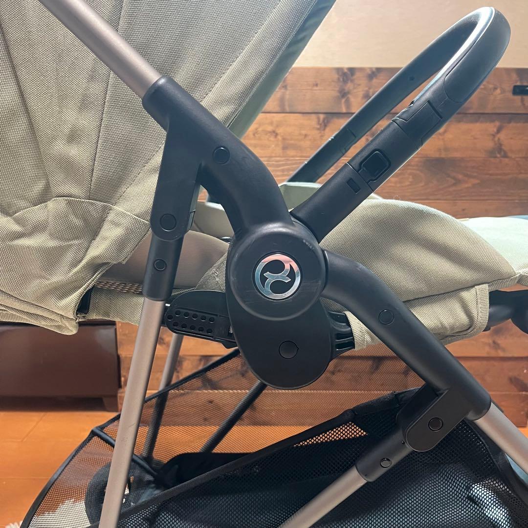 【取扱説明書/おまけ付】Cybex MELIO 2021年　ベージュ　ベビーカー