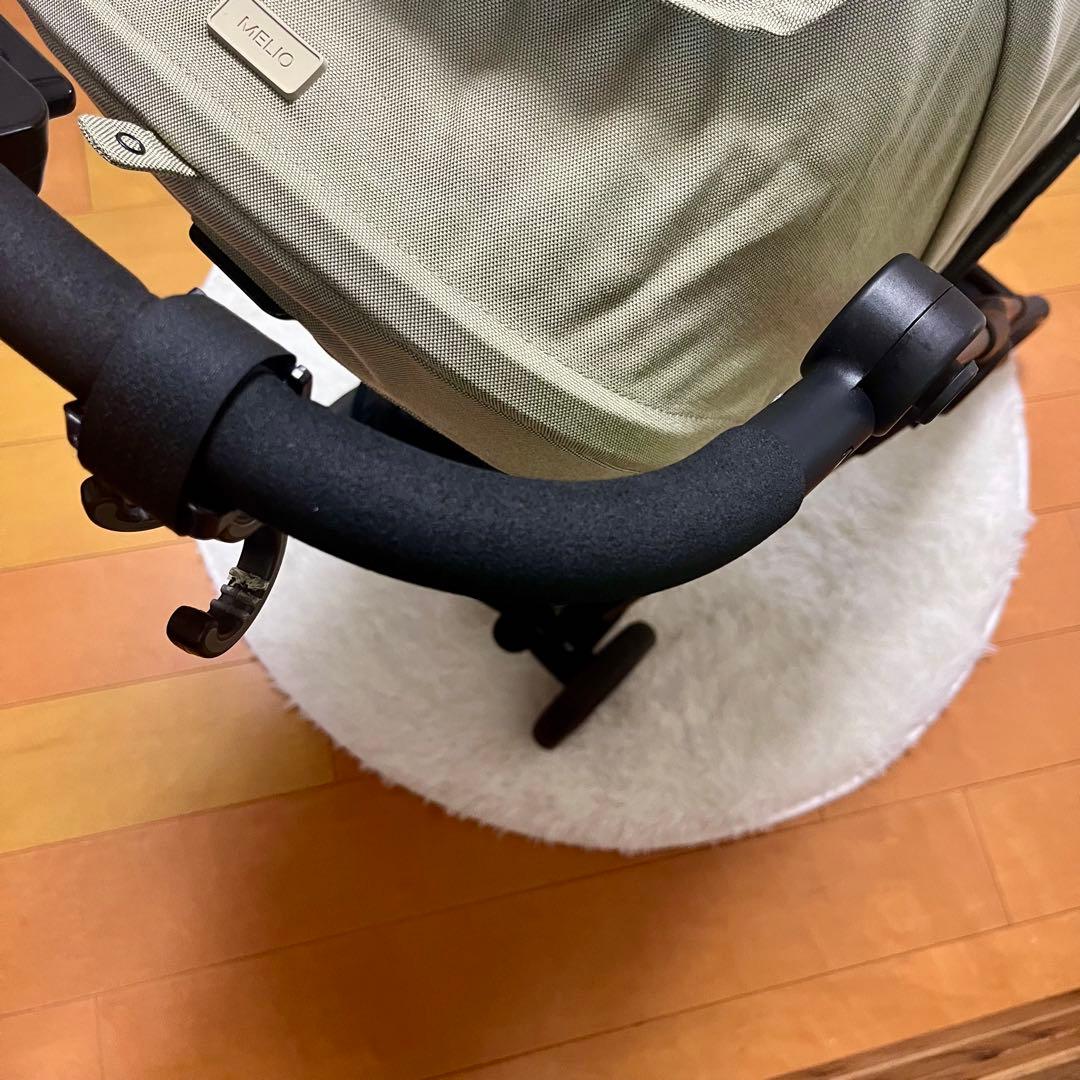 【取扱説明書/おまけ付】Cybex MELIO 2021年　ベージュ　ベビーカー