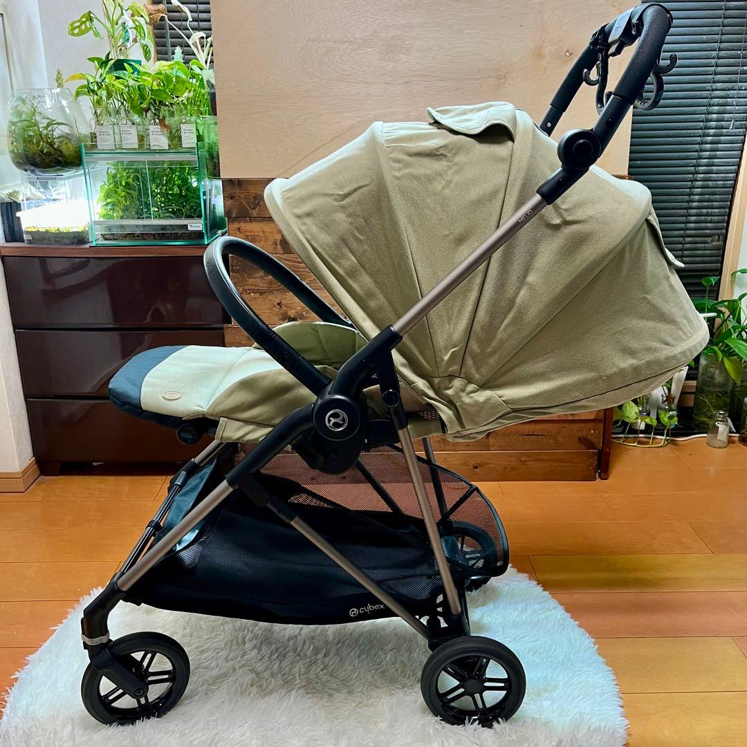 【取扱説明書/おまけ付】Cybex MELIO 2021年　ベージュ　ベビーカー