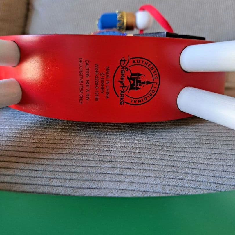 ミッキーマウス ロッキングホース クリスマス装飾　置物フィギュア　くるみ割り人形