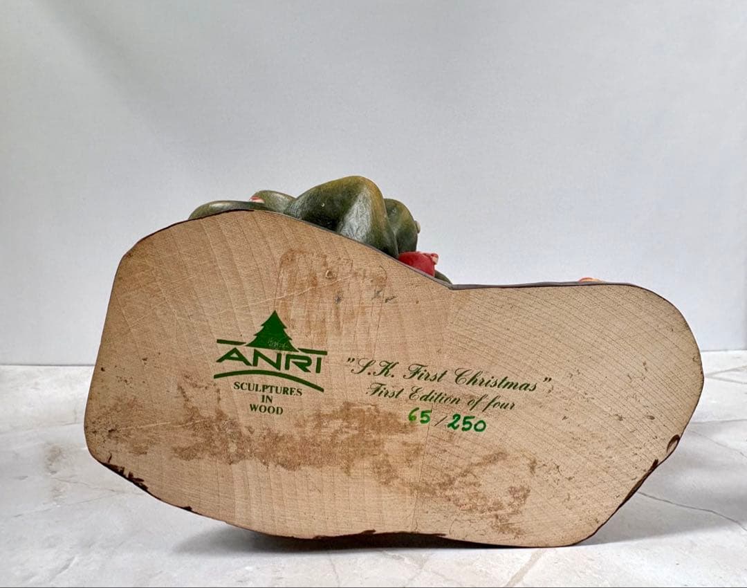 m*m様 ◆オークション◆アンリ人形　17㎝✰⋆【First Christmas