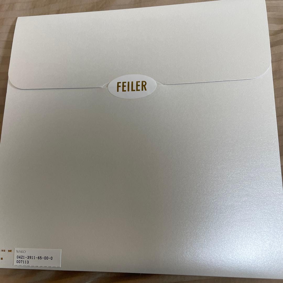 【WAKO】FEILER コラボパフェ柄 タオルハンカチ 2枚セット