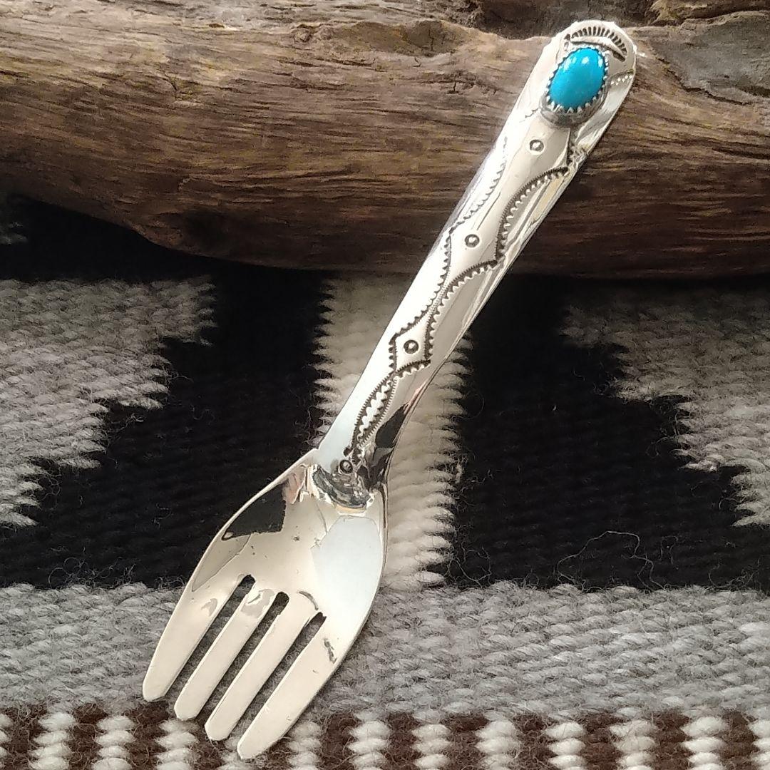 Navajo 銀製 ベビーフォーク
