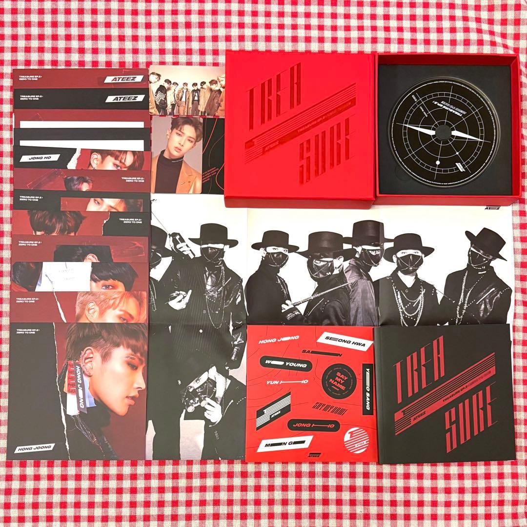 ateez アチズ TREASURE EP.2 Zero To One ミンギ