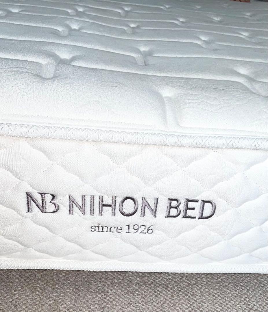 日本ベッド シルキーポケット ソフト ウール入り クイーン マットレス