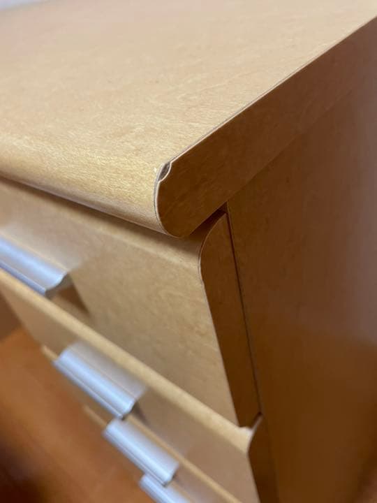 ドレッサー/鏡台/化粧台 ナチュラル コンセント付き