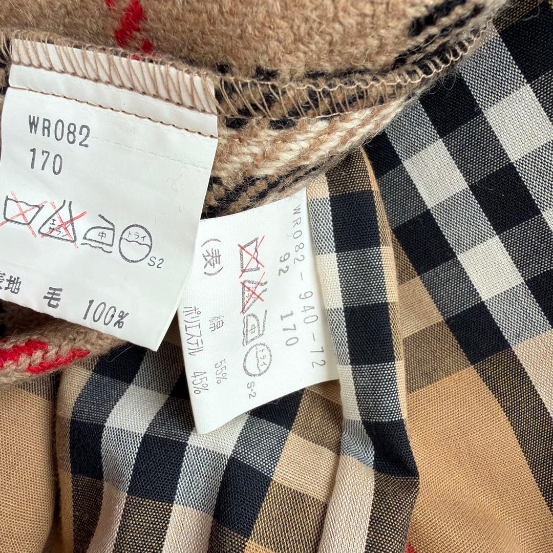 美品 バーバリー トレンチコート ダブル ライナー ベルト ノバチェック