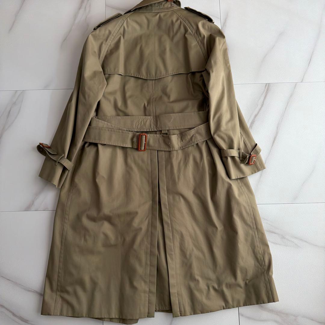 美品 バーバリー トレンチコート ダブル ライナー ベルト ノバチェック