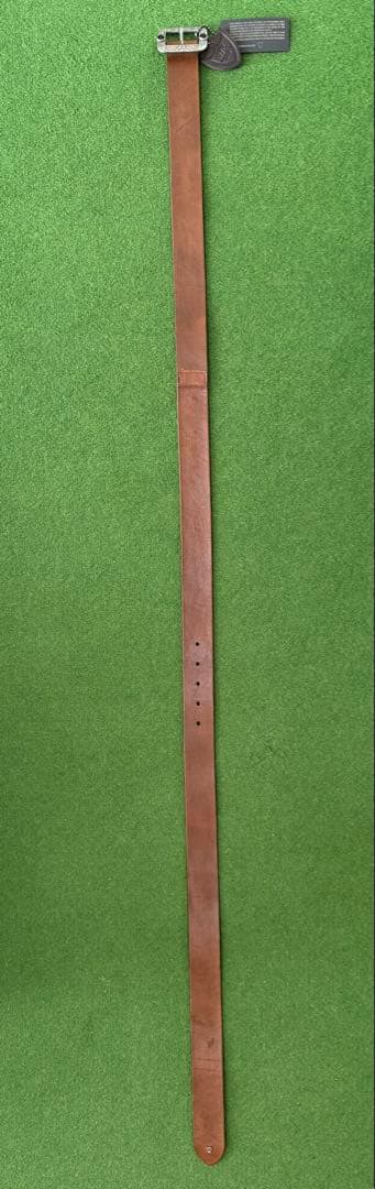 マリオ 　⭐️ブラックストーンネイティブバックル⭐️ブラウンレザー⭐️32/80