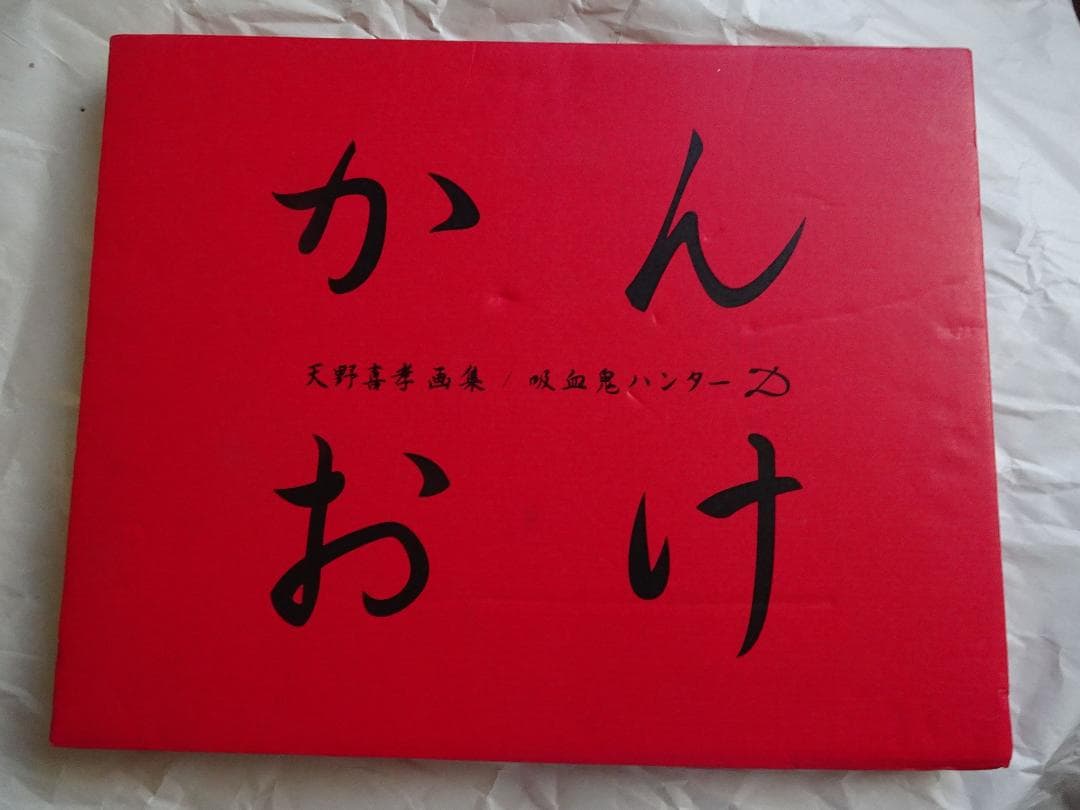 ち*ぷ様 天野喜孝　画集　かんおけ