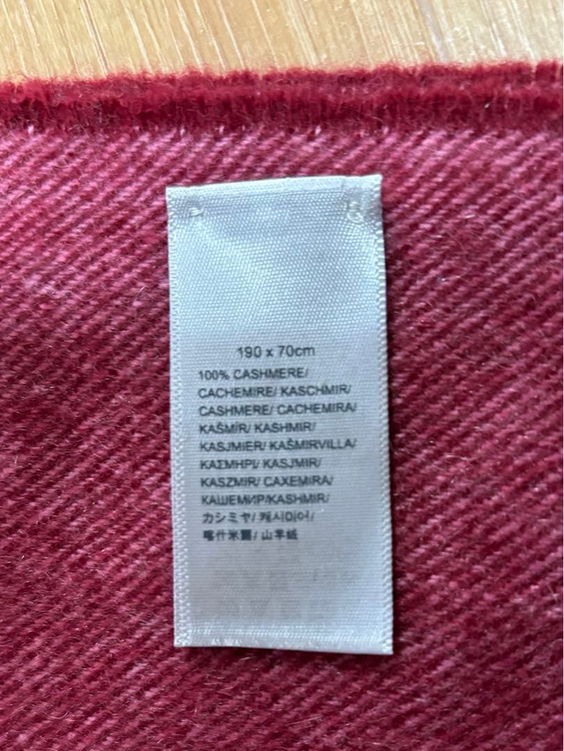 【大判】Johnstons of Elgin カシミヤストール グラデーション