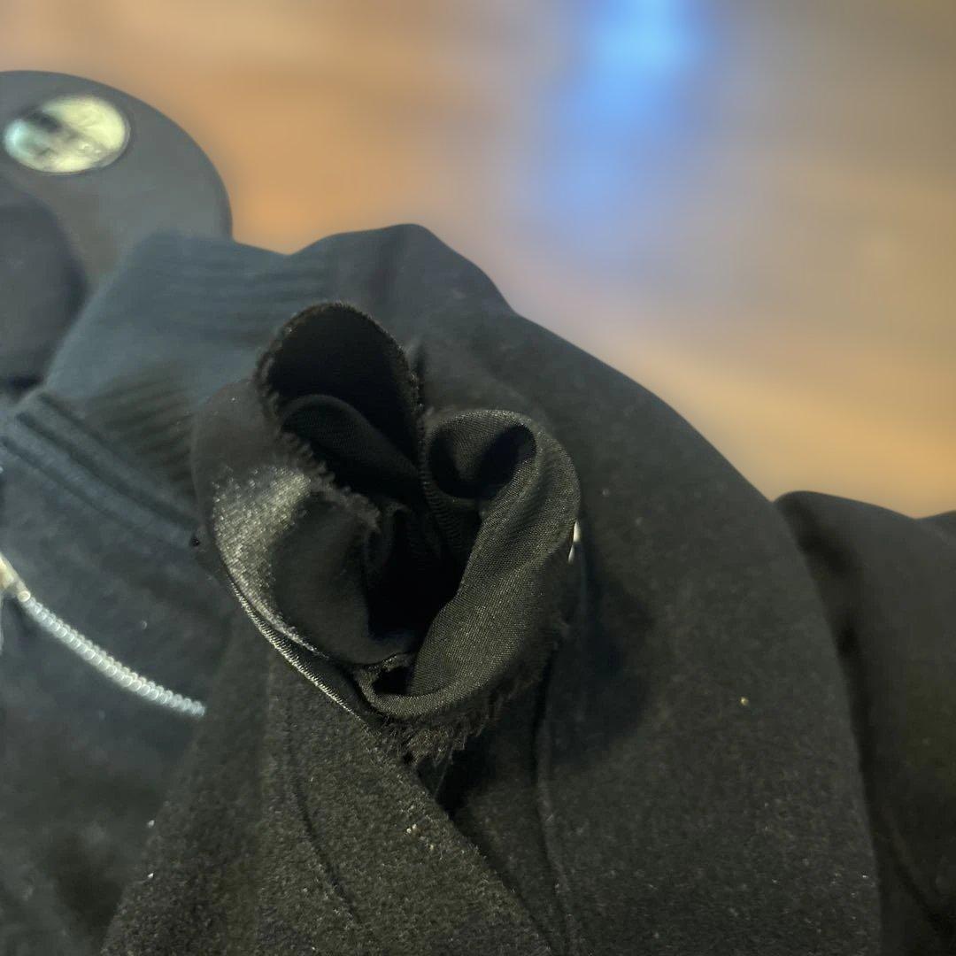 ポケット破れあり、PUNK DRUNKERS スカルプリント ジャケット XL